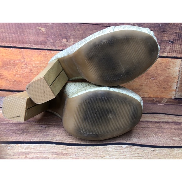 Shtekh Tan Weave Pattern 5" Retro Steam Platform - Picture 6 of 9